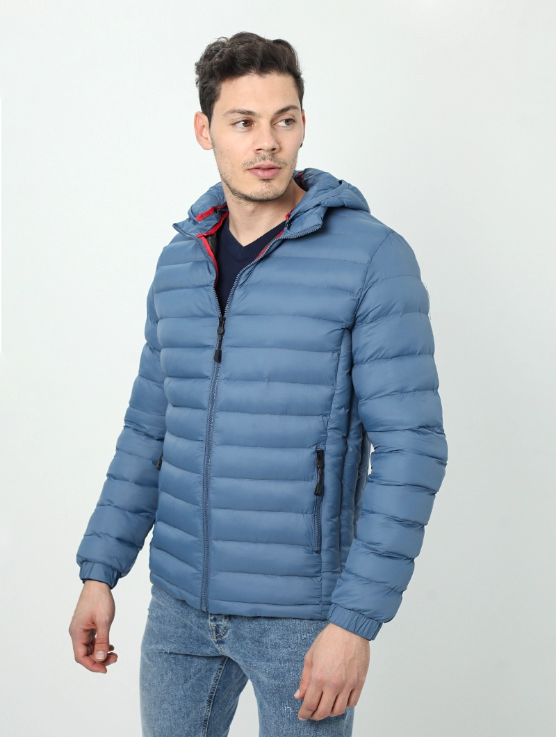 Doudoune col montant